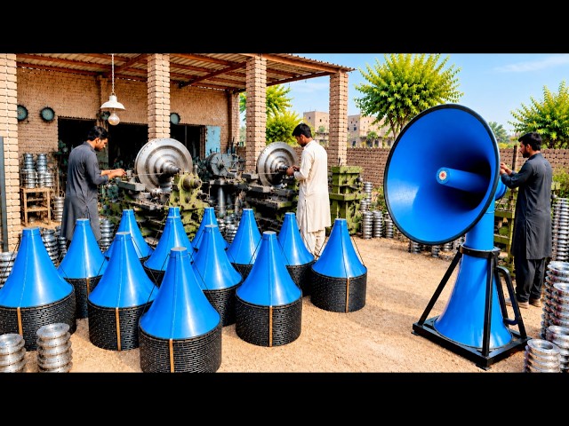 How MOSQUE Loud Speaker Are Made | Loud Speakers Manufacturing Process