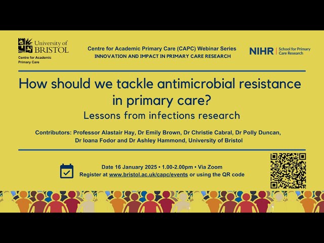 How should we tackle antimicrobial resistance in primary care? Lessons from infections research