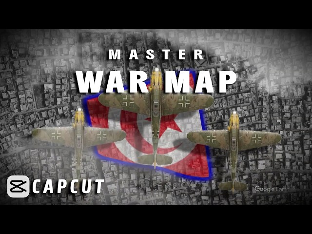 How to Make a War Map Animation in CapCut Like a PRO |EDX — (Master Video Editing)