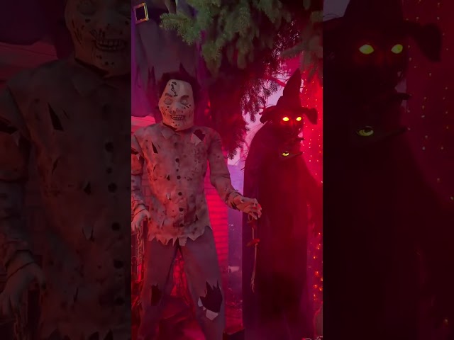 Halloween decorations at NYC 31-10-2025