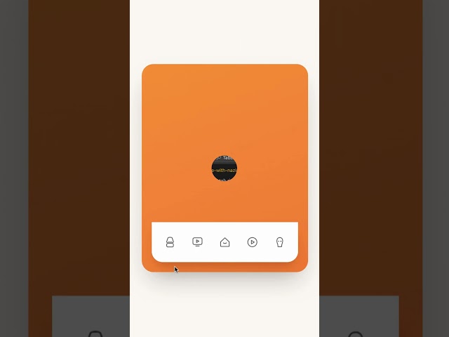 Smooth Animated Tab Bar