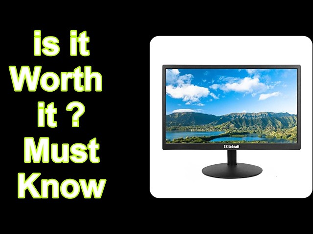 SKitphrati 17 inch PC Monitor LED Monitor 1440x900 Features & Must-Know Details