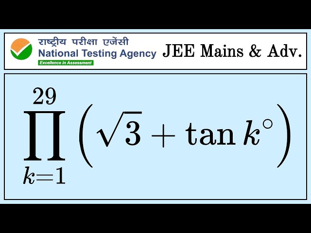Finite Trigonometry Product for JEE Mains & Advanced
