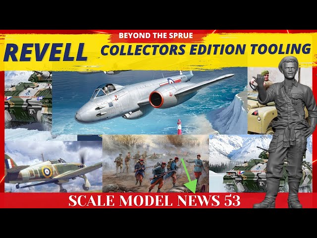 Amazing News From Revell 1/32 Tooling! New Kits Incoming, Armour News, and Scale Model Updates