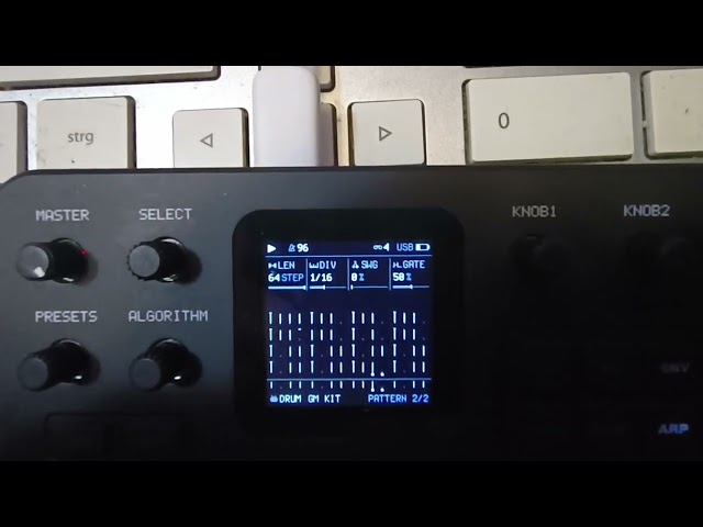 FM-1 Custom Firmware Felucca - Multitimbral Sequencer