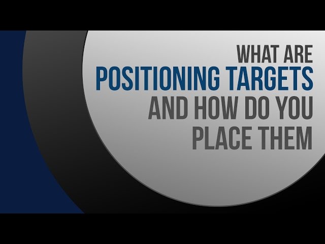 3D Scanning 101: What are Positioning Targets and How do you Place Them?