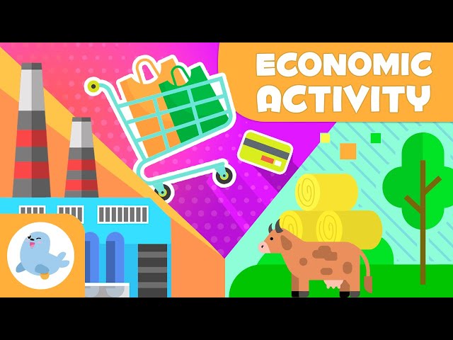 PRIMARY, SECONDARY, and TERTIARY Sectors 🥕🏭🩺 ECONOMIC ACTIVITY for Kids