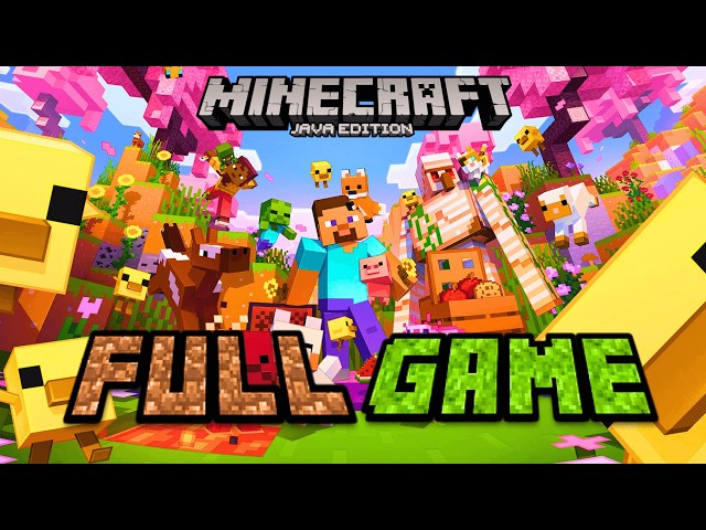 Minecraft Java Edition Tiny Takeover FULL GAME Walkthrough - 26.1 (No Commentary)