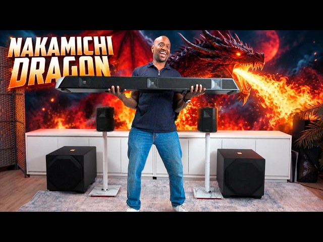 Nakamichi Dragon With Dual 12" Subs The King Of Soundbars?