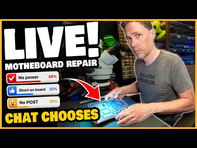Live Motherboard Repair? Is That Even Possible?