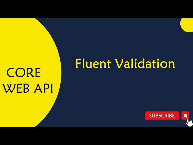 10 FluentValidation in ASP.NET Core Web API in Telugu