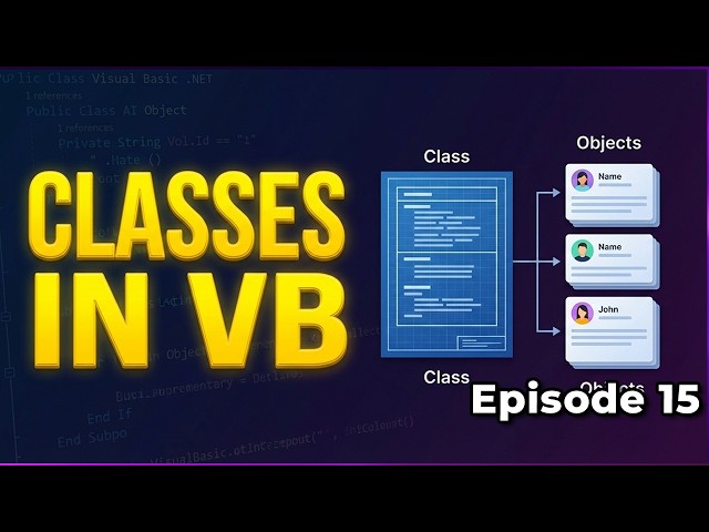 Classes: Create the Dynamic Cards | Visual Basic Tutorial #15