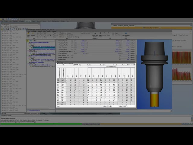 What’s New in VERICUT 9.4 - Tool Performance Database (TPD) and Machining Optimization Data (MOD)