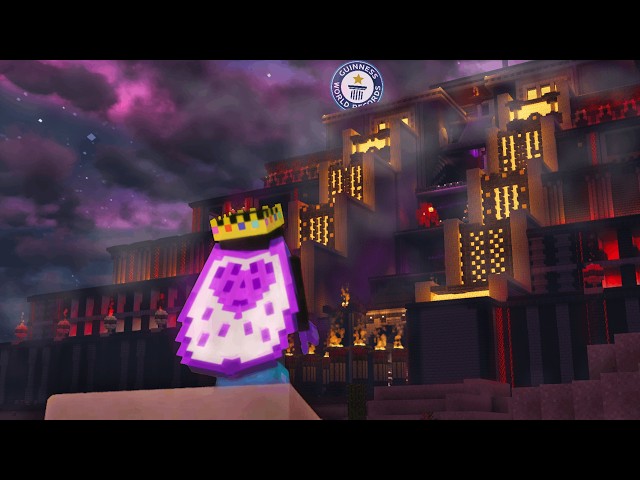 Pasé 6 MESES Construyendo la Pirámide MÁS GRANDE de Minecraft