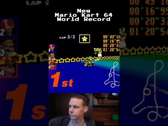 New Mario Kart record is insane...