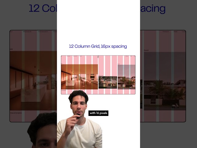 web design for a lighting studio
