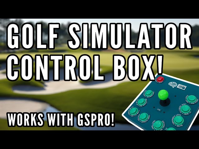 No More Keyboards: Transforming Golf Sim with the Brain Box Controller!