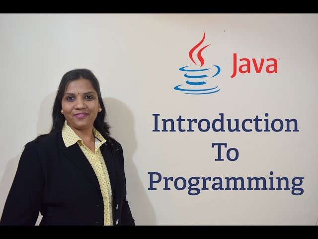 Java Tutorials 01 - Introduction to Programming