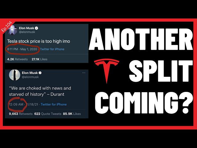 Is Elon Secretly Telling Us The Date of Tesla's Next Stock Split?