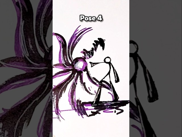 How to draw stickman with powers #tutorial #stickman #drawing