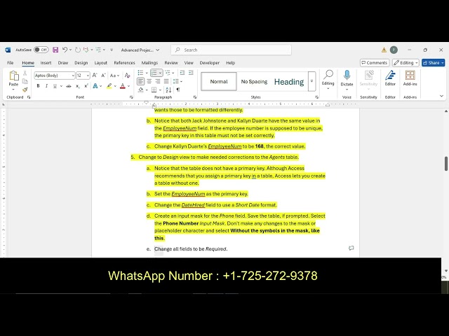 Access 2021 In Practice Ch 2 Advanced Project 2-7 |SIMnet Access 2021 Advanced Project 2-7 Help