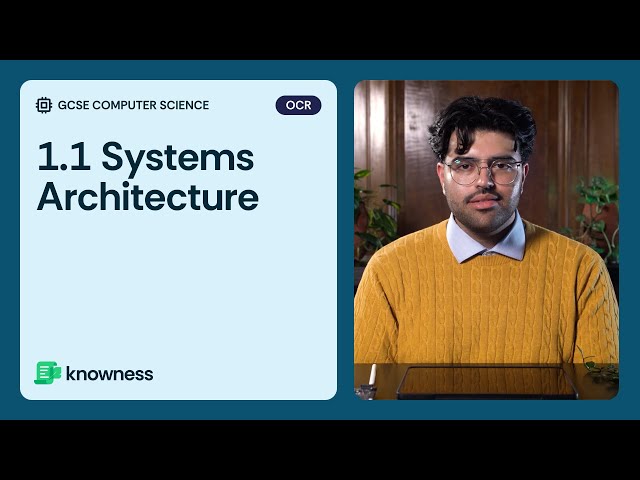 1.1 Systems Architecture | GCSE Computer Science (OCR)