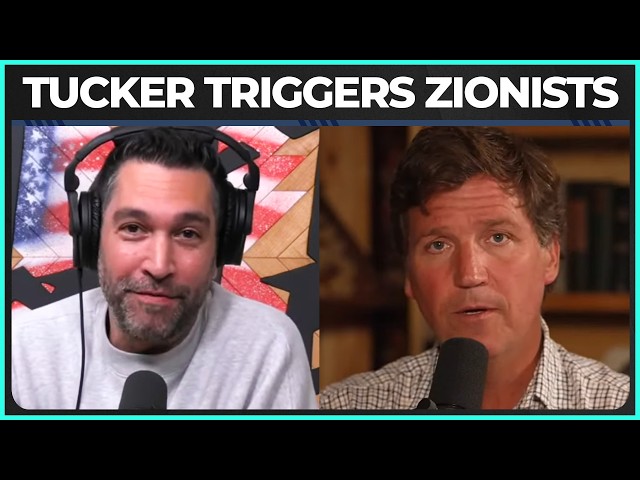 Tucker ENRAGED Zionists After He Said THIS