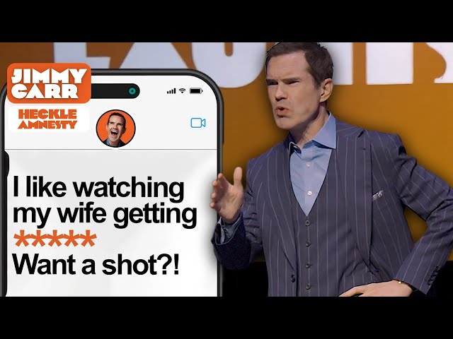 Crowd Texts, Hecklers, and 15 Minutes of Edinburgh Chaos | Jimmy Carr
