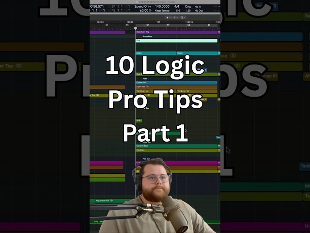 10 Logic Pro Tips - Part 1