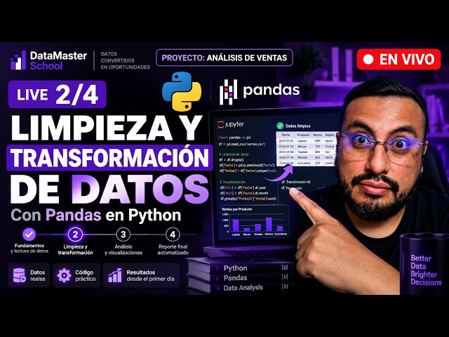 Cap 1 | Ep 2 — Limpieza de Datos con Pandas 🐼 | Análisis de Ventas con Python