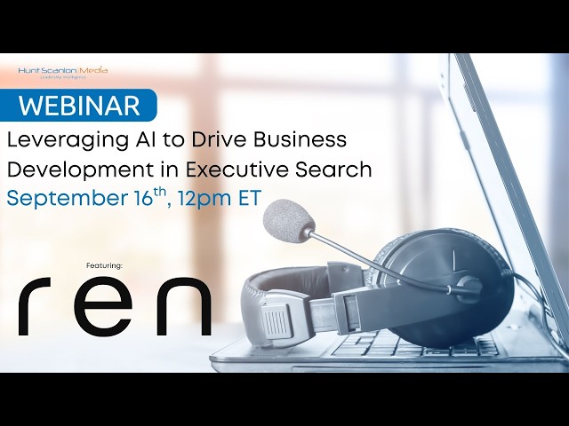 Leveraging AI to Drive Business Development in Executive Search