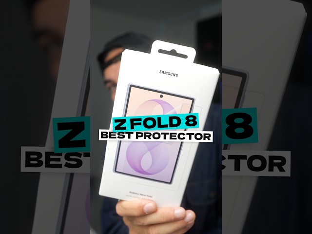 Samsung Just Made the PERFECT Screen Protector! 📱🔨 ( Galaxy Z Fold 8 )