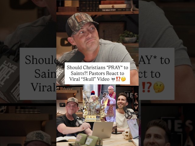 Should Christians *PRAY* to Saints? Pastors React to Viral "Skull" Video
