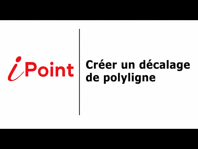How to Create a Polyline Offset in iPoint | Tutorial