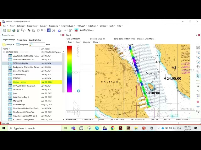 HYPACK Background Charts 2024
