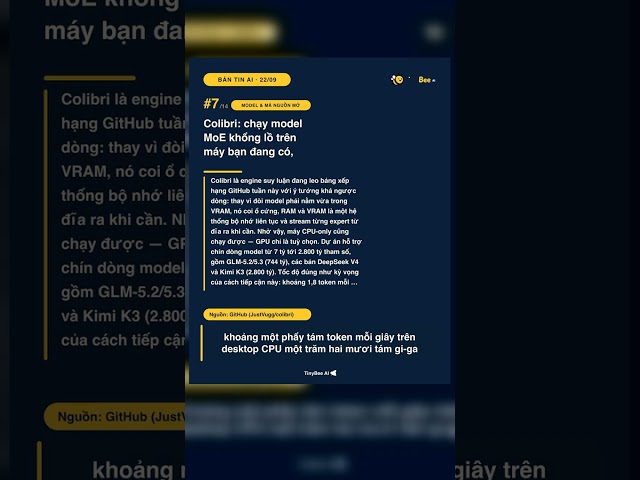 Bản tin AI & Công nghệ 24h qua · 22/09 | TinyBee AI