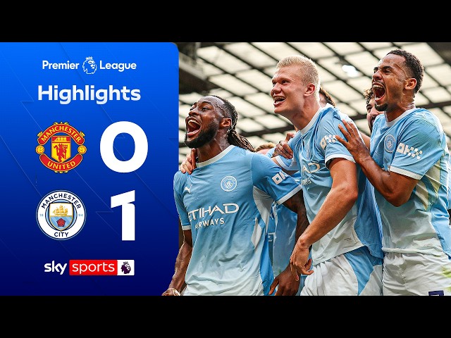Haaland winner in CONTROVERSIAL derby! ⚔️ | Man Utd 0-1 Man City | Premier League Highlights