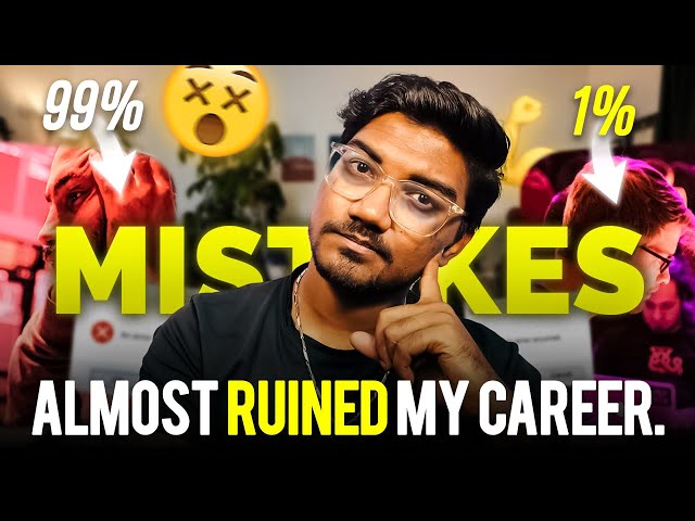 Avoid these 10 Mistakes as a Coder | 10 Lessons for Beginners | Tamil