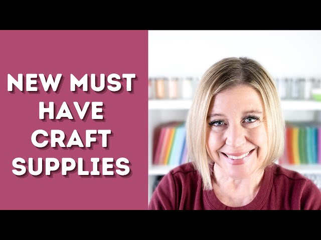 New and Must Have Craft Supplies + Destash Giveaway!