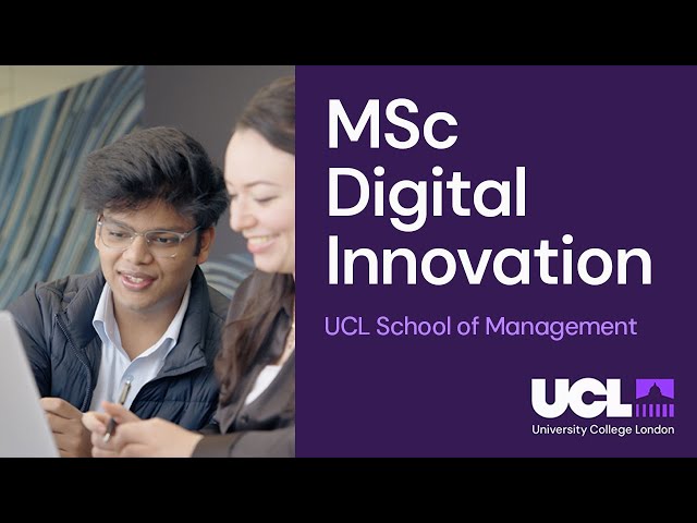 MSc Digital Innovation | UCL School of Management