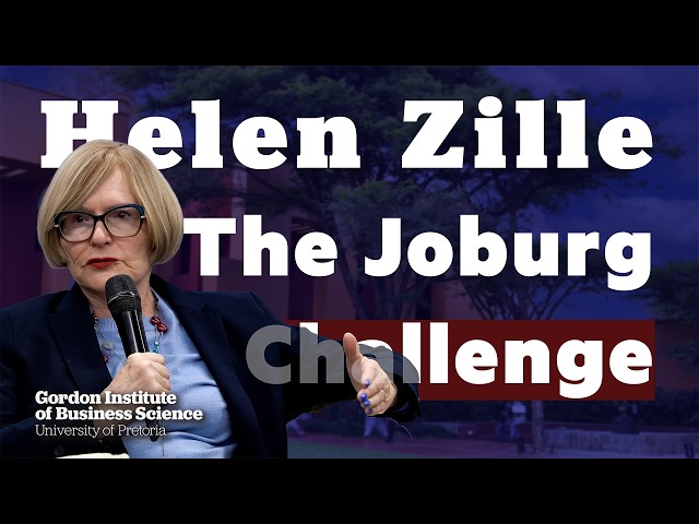 Helen Zille Drops Bombshells on Joburg's Collapse | In Conversation with Helen Zille