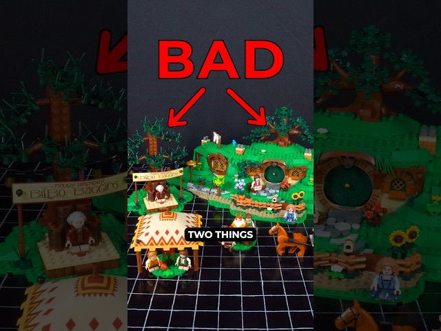 Fixing LEGO's Mistake #lego #lotr #hobbit #tree #afol