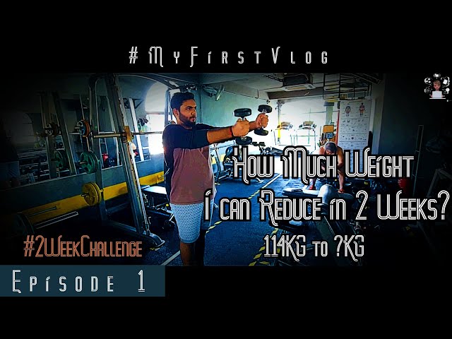 Ep 1 : How much weight I can reduce in 2 WEEKS! | Eng Subs| First Vlog | #GunnyVlogs | GR Studios |