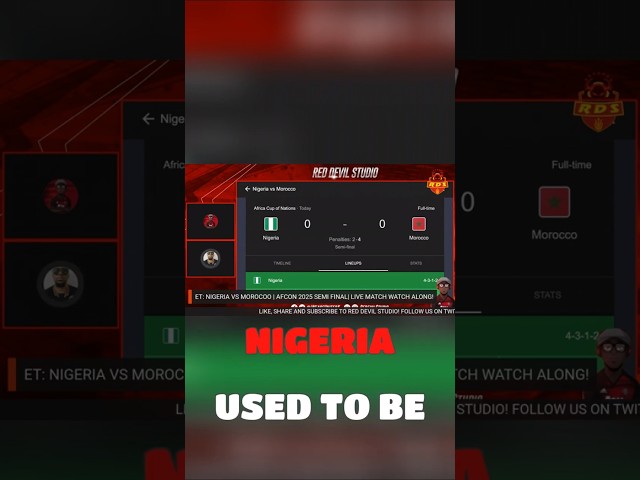 WE LOST! Why Nigeria's FA is holding the team back! | Nigeria vs Morocoo AFCON 25 reaction!