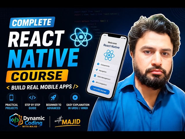 Complete React Native Tutorial #1 - Introduction & Setup (Expo)