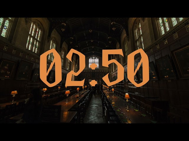 5-Minute Timer in Harry Potter’s Dinning Room