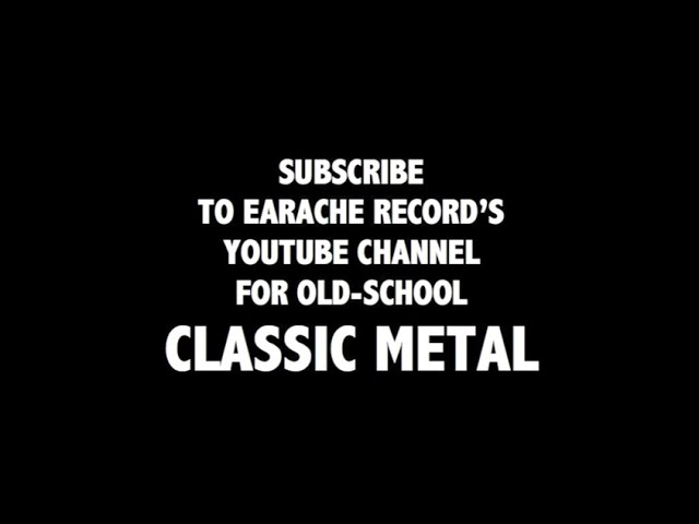 Earache's Old-School Classic Metal \m/