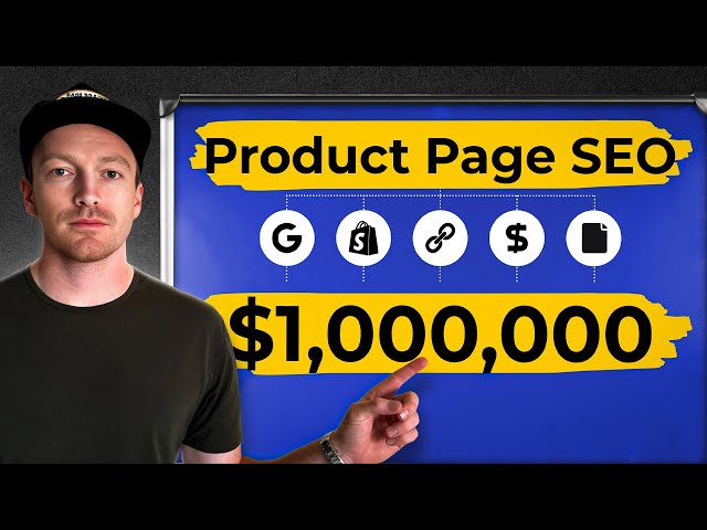 The Ultimate Product Page SEO Guide for eCommerce SEO (2025)