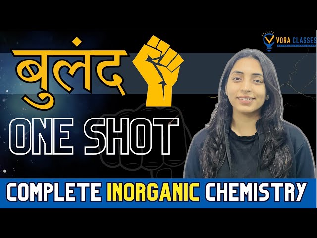 Buland: Complete Inorganic Chemistry One Shot Marathon 🚀 JEE Main & Advanced