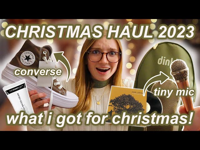a REALISTIC what I got for christmas *HAUL*